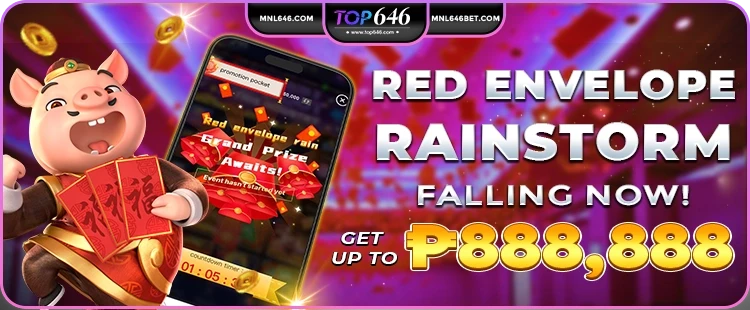 Red envelope rainstorm falling now get up to ₱888888