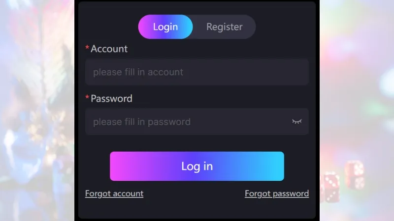 TOP646 Login Form